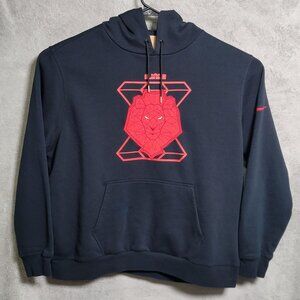 Nike LeBron Hoodie Mens 3XL Black Red Pullover Basketball Sweatshirt 541512-010